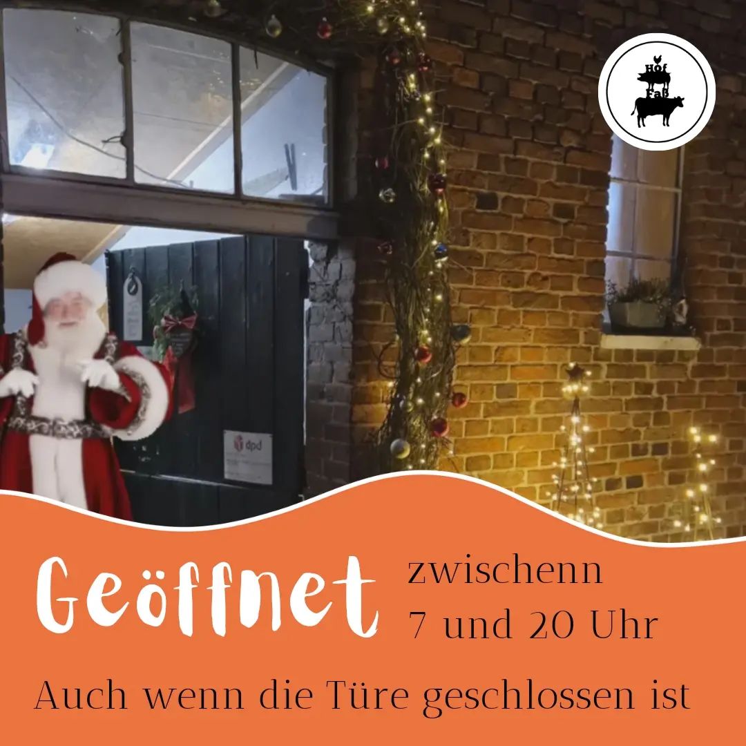 Ihr Lieben 
❄️❄️❄️❄️❄️
Frostig ist es geworden. Bei den Temperaturen steht die Türe vom Lädchen öfter mal nicht auf sondern ist zu. Natürlich hat das Lädchen trotzdem täglich zwischen 7:00 und 20:00 Uhr geöffnet 🥰